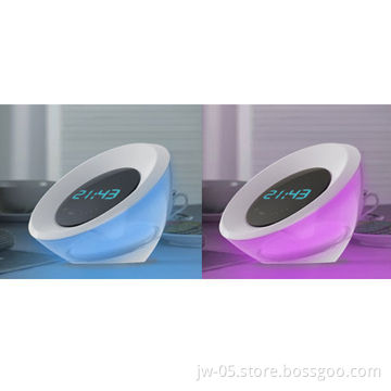 LED Table Lamp with Time Display